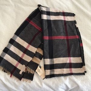 Authentic Burberry Wool Scarf